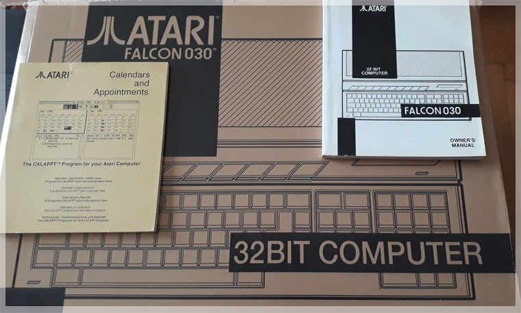 Boxed Atari Falcon from my collection... Boxed Atari Falcon from my collection...