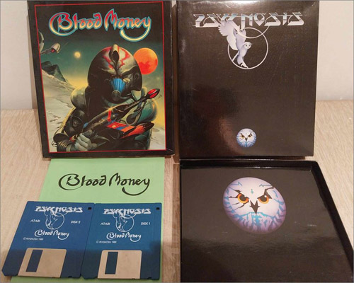 Blood Money for Atari ST Blood Money for Atari ST