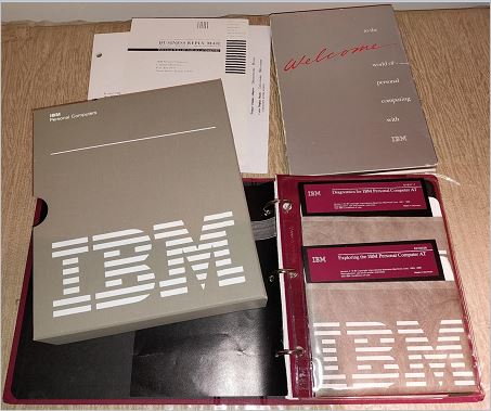 IBM AT Manual & Welcome Folders IBM AT Manual & Welcome Folders
