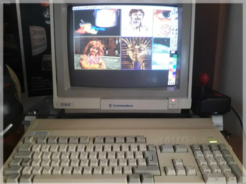 Deluxe Paint is an iconic graphics editor created by Dan Silva for Electronic Arts Deluxe Paint is an iconic graphics editor created by Dan Silva for Electronic Arts