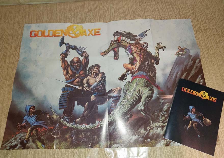 Players choose from three distinct warriors on a quest to liberate the mythical land of Yuria from the evil tyrant Death Adder, who wields the powerful Golden Axe...