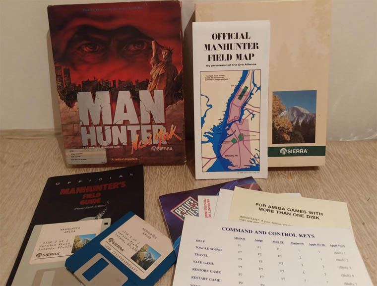 Manhunter 1 for Amiga Computers Manhunter 1 for Amiga Computers