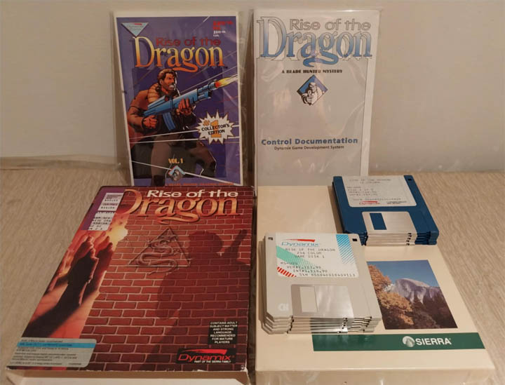 Rise of the Dragon for IBM PC Rise of the Dragon for IBM PC