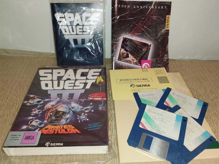 Space Quest 3 for Amiga Computers Space Quest 3 for Amiga Computers